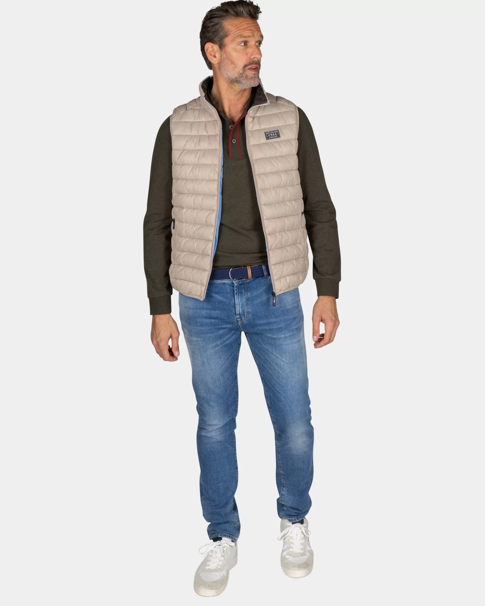 Sand-colored Padded Vest - | NZA New Zealand Aucklanc Best